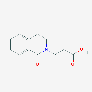 2(1H)-Isoquinolinepropanoic acid, 3,4-dihydro-1-oxo-