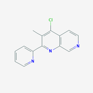 4-Chloro-3-methyl-2-(pyridin-2-yl)-1,7-naphthyridine