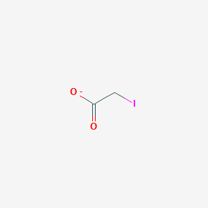 molecular formula C2H2IO2- B8585797 2-Iodoacetate 