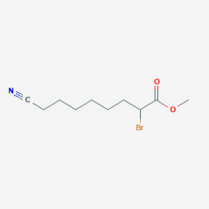 Methyl 2-bromo-8-cyanooctanoate