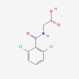 molecular formula C9H7Cl2NO3 B8585867 N-(2,6-dichlorobenzoyl)glycine 