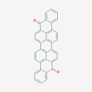 molecular formula C34H16O2 B085859 Isoviolanthrone CAS No. 128-64-3