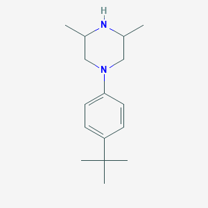 1-(4-Tert-butylphenyl)-3,5-dimethylpiperazine