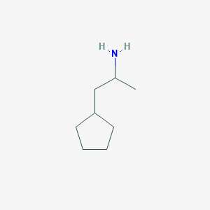 molecular formula C8H17N B085860 1-环戊基丙烷-2-胺 CAS No. 105-23-7