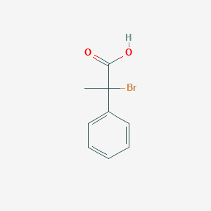 molecular formula C9H9BrO2 B8586072 Methyl-alpha-bromophenylacetic acid 