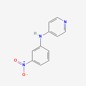 N-(3-nitrophenyl)pyridin-4-amine