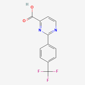 2-(4-Trifluoromethyl-phenyl)-pyrimidine-4-carboxylic acid