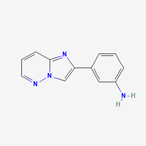 3-(Imidazo[1,2-b]pyridazin-2-yl)aniline