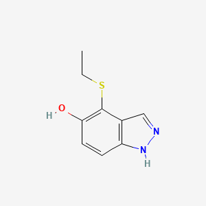 4-(ethylthio)-1H-indazol-5-ol