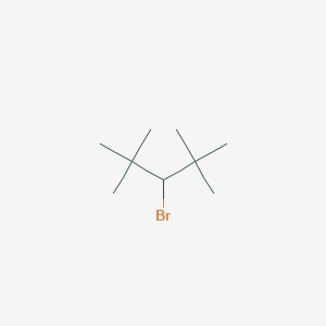 molecular formula C9H19Br B8586177 3-Bromo-2,2,4,4-tetramethylpentane 