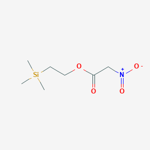 B8586196 Acetic acid, nitro-, 2-(trimethylsilyl)ethyl ester CAS No. 134628-06-1