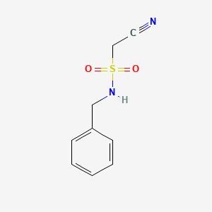 Benzylaminosulfonylacetonitrile