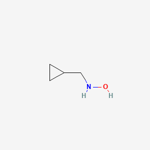 molecular formula C4H9NO B8586250 N-(cyclopropylmethyl)hydroxylamine 