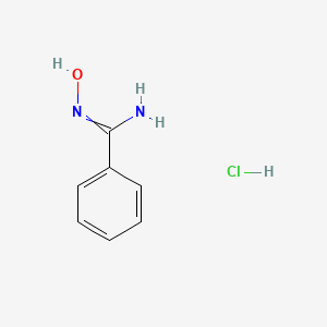molecular formula C7H9ClN2O B8586356 Benzamidoxime hydrochloride 