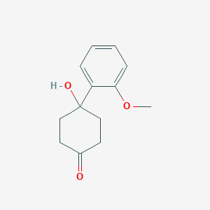 4-Hydroxy-4-(2-methoxy-phenyl)-cyclohexanone