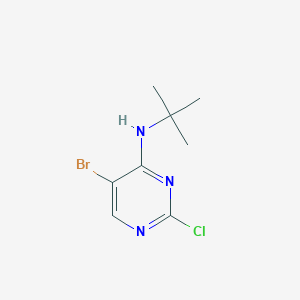5-Bromo-N-tert-butyl-2-chloropyrimidin-4-amine