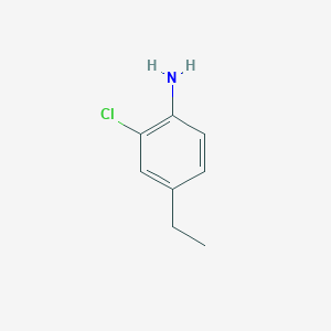 molecular formula C8H10ClN B8586586 2-Chloro-4-ethylaniline 