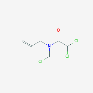 2,2-Dichloro-N-(chloromethyl)-N-(prop-2-en-1-yl)acetamide