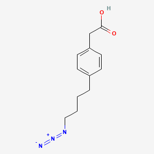 [4-(4-Azidobutyl)phenyl]acetic acid