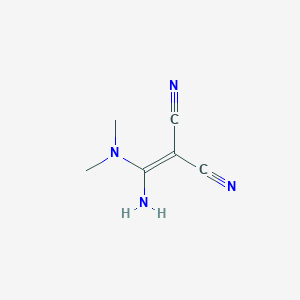 Propanedinitrile, [amino(dimethylamino)methylene]-