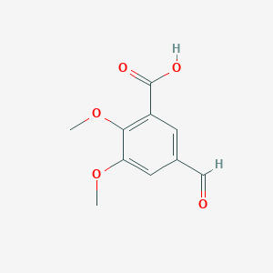molecular formula C10H10O5 B8586818 5-Formyl-2,3-dimethoxybenzoic acid 