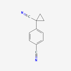 4-(1-Cyanocyclopropyl)benzonitrile