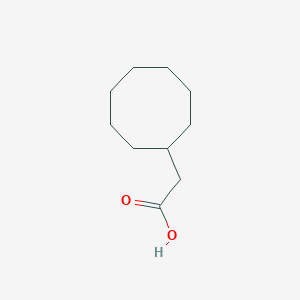 molecular formula C10H18O2 B8587048 Cyclooctyl acetic acid 