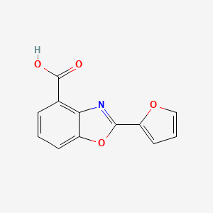 2-Furan-2-ylbenzoxazole-4-carboxylic acid