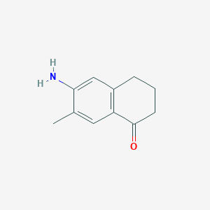 6-Amino-7-methyl-1-tetralone