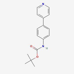 tert-Butyl 4-(pyridin-4-yl)phenylcarbamate