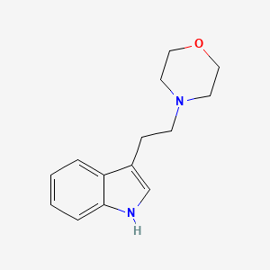 B8587170 4-[2-(1H-indol-3-yl)ethyl]morpholine CAS No. 25262-59-3