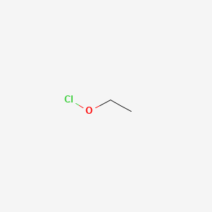 molecular formula C2H5ClO B8587251 Ethyl hypochlorite CAS No. 624-85-1