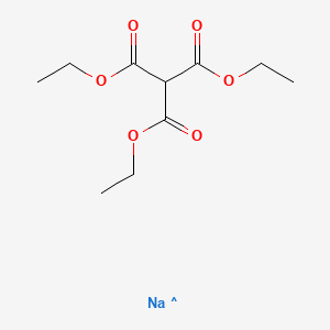 molecular formula C10H16NaO6 B8587258 Triethyl methanetricarboxylate sodium 