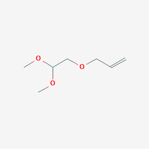 molecular formula C7H14O3 B8587281 2-Allyloxyacetaldehyde dimethyl acetal 