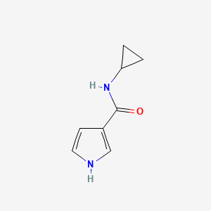 N-cyclopropyl-1H-pyrrole-3-carboxamide