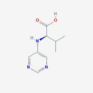 Pyrimidin-5-YL-D-valine