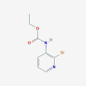 molecular formula C8H9BrN2O2 B8587493 2-Bromo-3-pyridinylcarbamic acid ethyl ester 