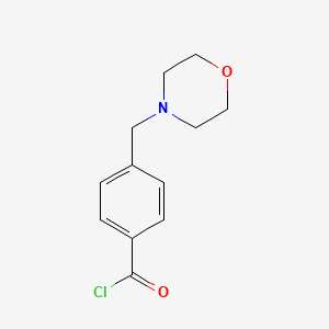 4-(morpholin-4-ylmethyl)benzoyl chloride