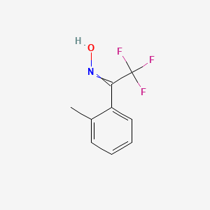 N-[2,2,2-Trifluoro-1-(2-methylphenyl)ethylidene]hydroxylamine