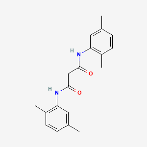 molecular formula C19H22N2O2 B8587617 N1,N3-di(2,5-dimethyl-phenyl)-malonamide 