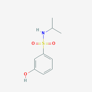 1-[N-(prop-2-yl)sulphamoyl]-3-hydroxybenzene