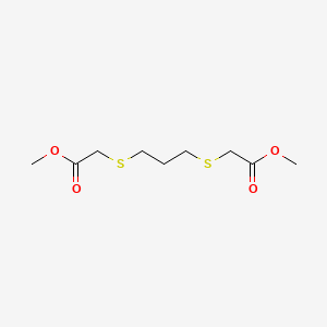 Dimethyl 2,2'-(propane-1,3-diylbis(sulfanediyl))diacetate