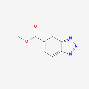 molecular formula C8H7N3O2 B8588089 Benzotriazole-6-carboxylic acid methyl ester 