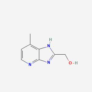 2-hydroxymethyl-7-methyl-3H-imidazo[4,5-b]pyridine