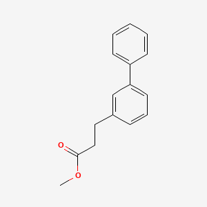 [1,1'-Biphenyl]-3-propanoic acid, methyl ester