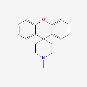 molecular formula C18H19NO B8588177 1-Methylspiro[piperidine-4,9'-[9H]xanthene] 