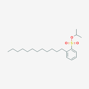 Propan-2-yl 2-dodecylbenzene-1-sulfonate