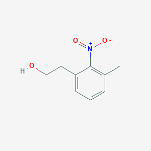 molecular formula C9H11NO3 B8588415 3-Methyl-2-nitrophenethyl alcohol 