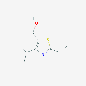 2-Ethyl-4-(1-methylethyl)thiazole-5-methanol