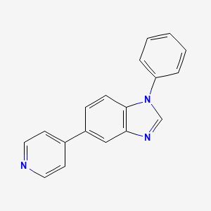 1-phenyl-5-pyridin-4-yl-1H-benzoimidazole